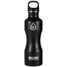 Bouteille acier inoxydable noir métallique <br> 750 ml