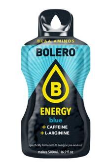 Bolero-Drink Energy Blue <br> 6 pièces à 14g