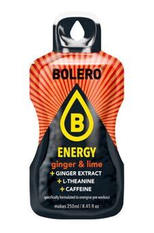 Bolero-Drink Energy Ginger & Lime <br> 6 pièces à 7g