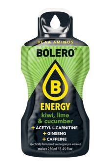 Bolero-Drink Energy Kiwi, Lime & Gurke <br> 6er à 14g