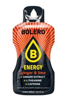 Bolero-Drink Energy Ginger & Lime <br> 6 pièces à 14g