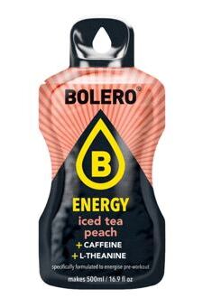 Bolero-Drink Energy Ice Tea Pêche <br> 6 pièces à 14g