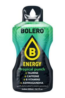 Bolero-Drink Energy Tropical Punch <br> 6 pièces à 14g