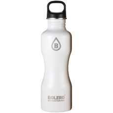 Edelstahl-Trinkflasche weiss matt <br> 750 ml